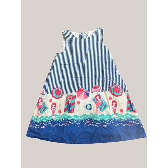 ✨TOMMY BAHAMA GIRLS BLUE STRIPED SZ 4T DRESS✨ - Picture 8 of 8